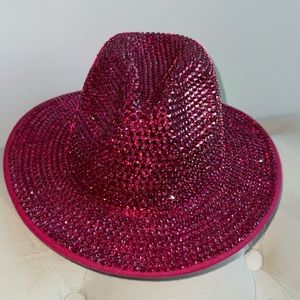 The perfect bachelorette, full crystal, cowboy hat